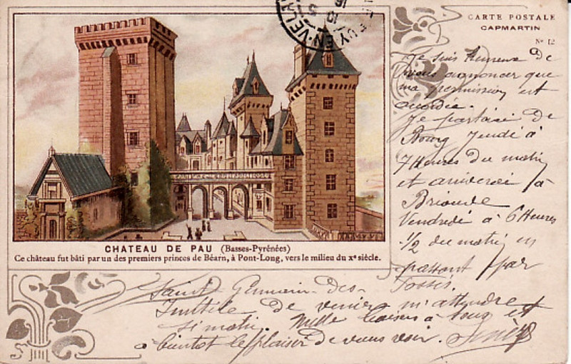 Carte postale ancienne Capmartin N 12 (a)