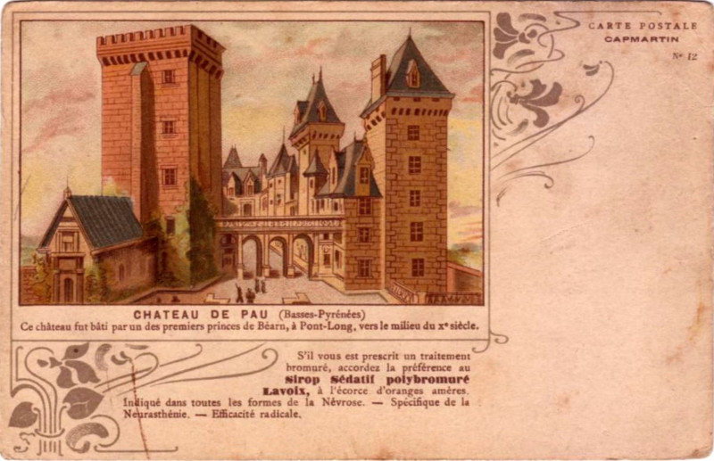 Carte postale ancienne Capmartin N 12 (b)