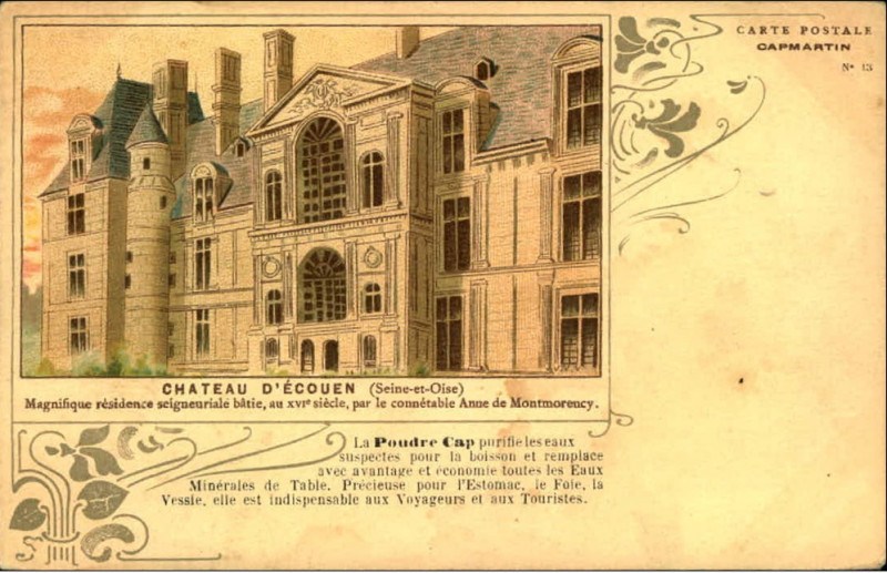 Carte postale ancienne Capmartin N 13 (b)