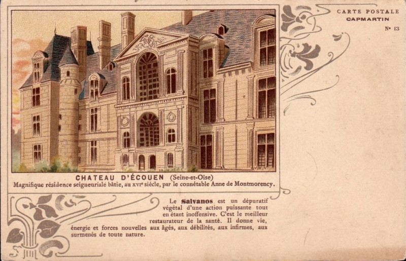 Carte postale ancienne Capmartin N 13 (c)