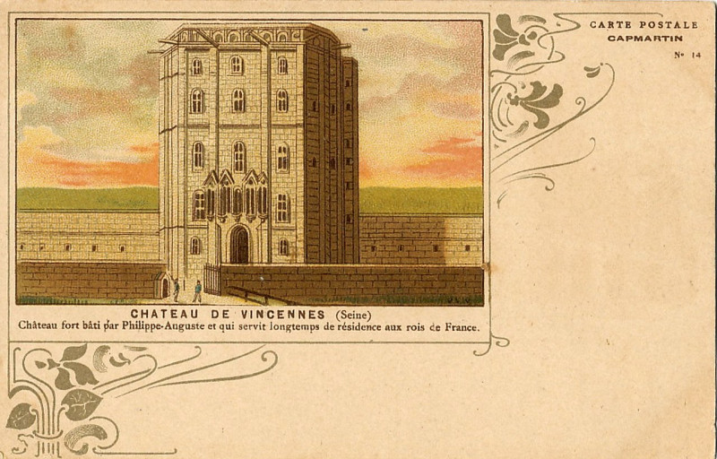 Carte postale ancienne Capmartin N 14 (a)
