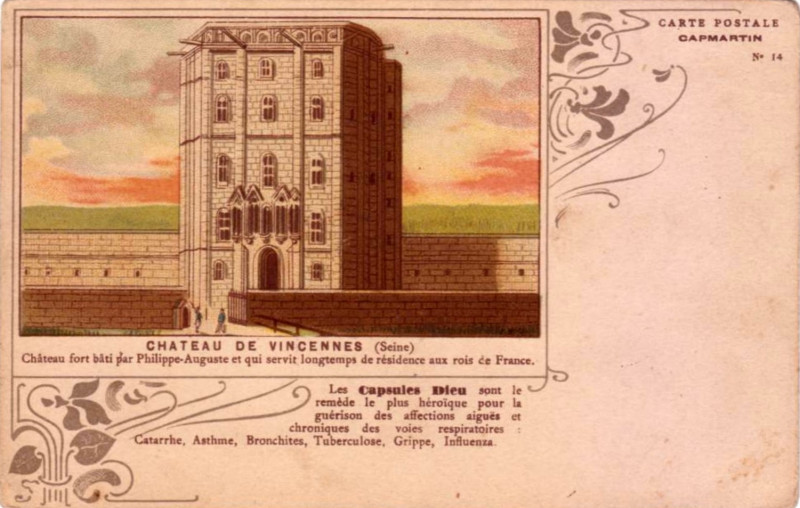 Carte postale ancienne Capmartin N 14 (b)