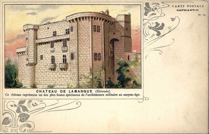Carte postale ancienne Capmartin N 15 (a)
