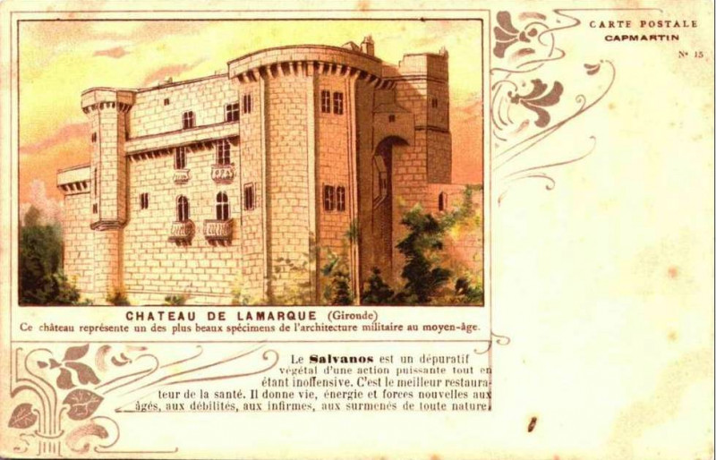 Carte postale ancienne Capmartin N 15 (b)