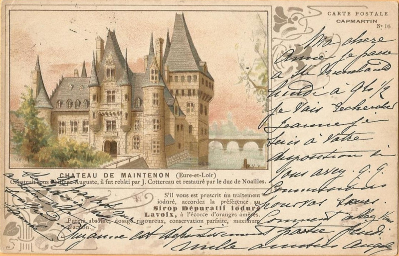 Carte postale ancienne Capmartin N 16 (b)