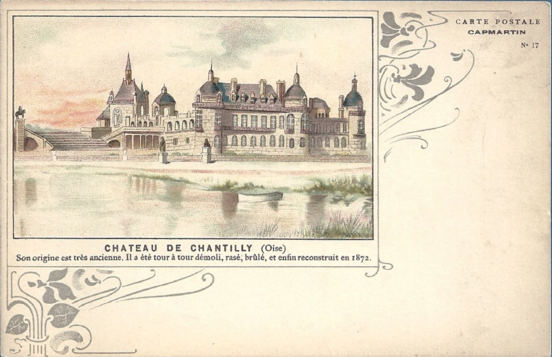 Carte postale ancienne Capmartin N 17 (a)