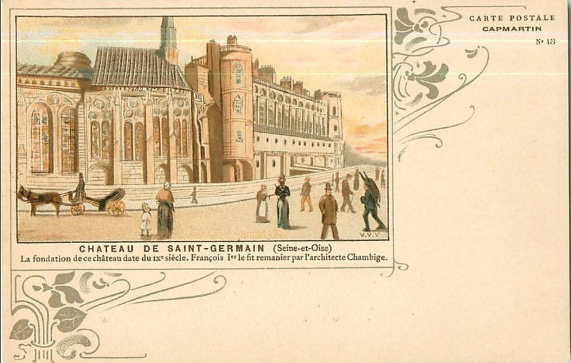 Carte postale ancienne Capmartin N 18 (a)