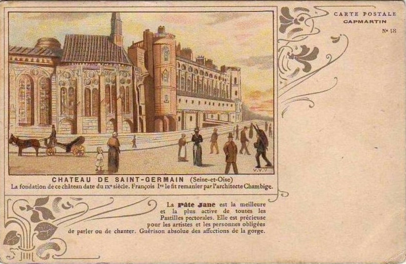 Carte postale ancienne Capmartin N 18 (b)
