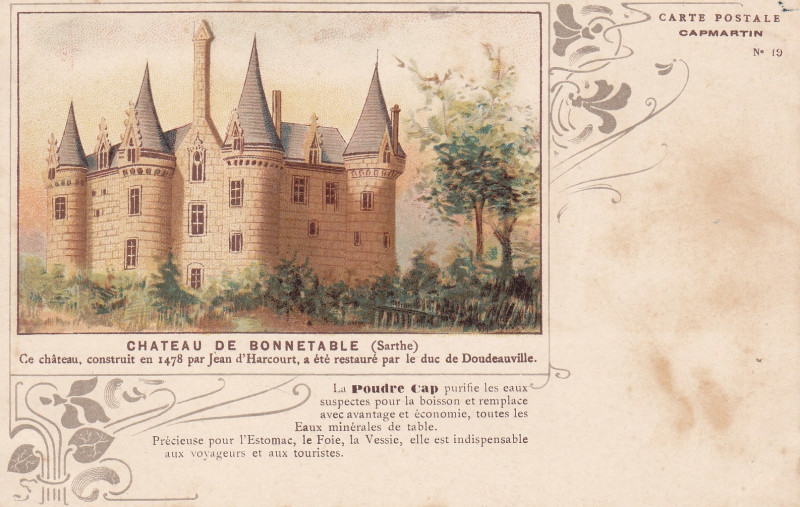 Carte postale ancienne Capmartin N 19 (c)