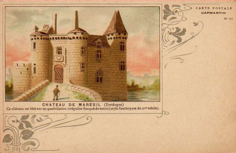Carte postale ancienne Capmartin N 20 (a)