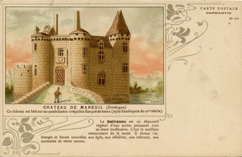 Carte postale ancienne Capmartin N 20 (a)