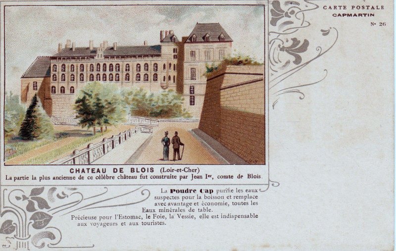 Carte postale ancienne Capmartin N 26 (b)