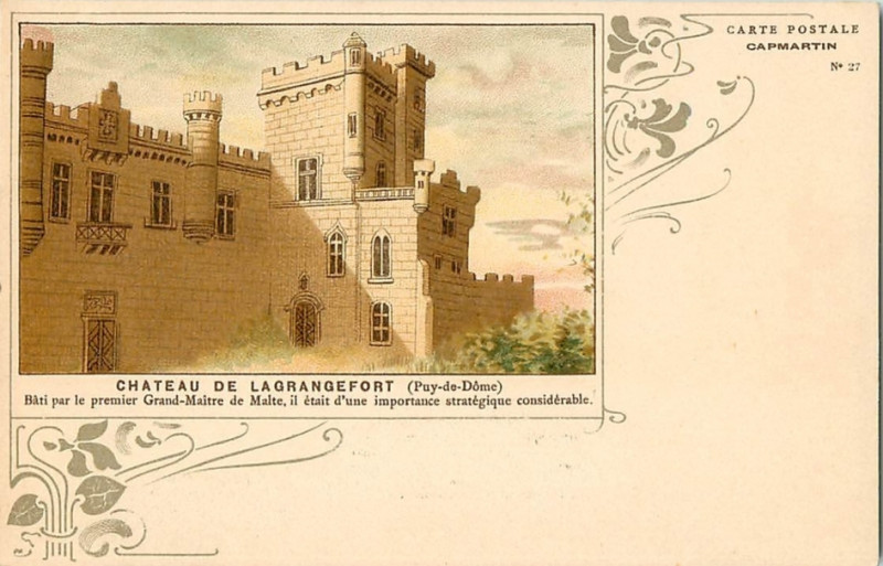 Carte postale ancienne Capmartin N 27 (a)