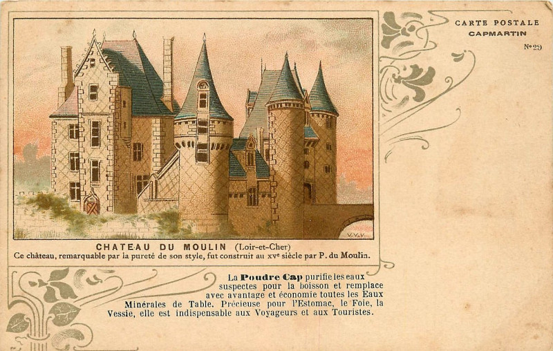 Carte postale ancienne Capmartin N 29 (b)
