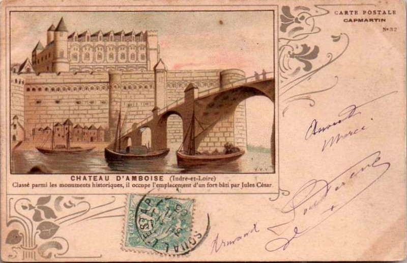 Carte postale ancienne Capmartin N 32 (a)