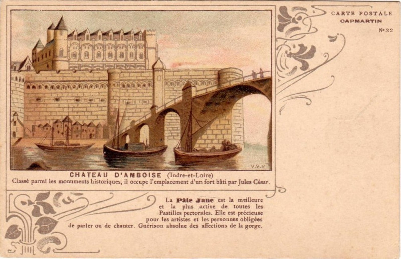 Carte postale ancienne Capmartin N 32 (b)