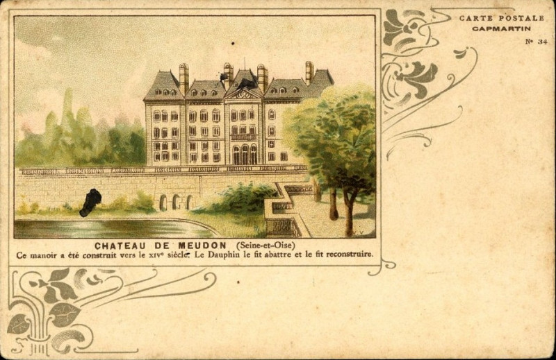 Carte postale ancienne Capmartin N 34 (a)