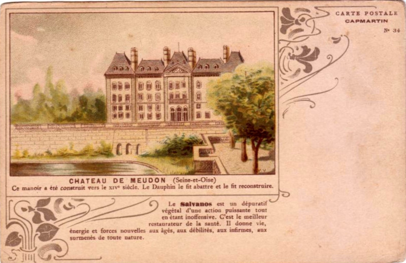Carte postale ancienne Capmartin N 34 (b)