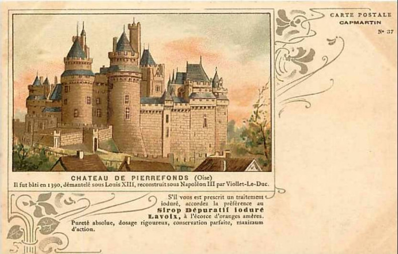 Carte postale ancienne Capmartin N 37 (a)