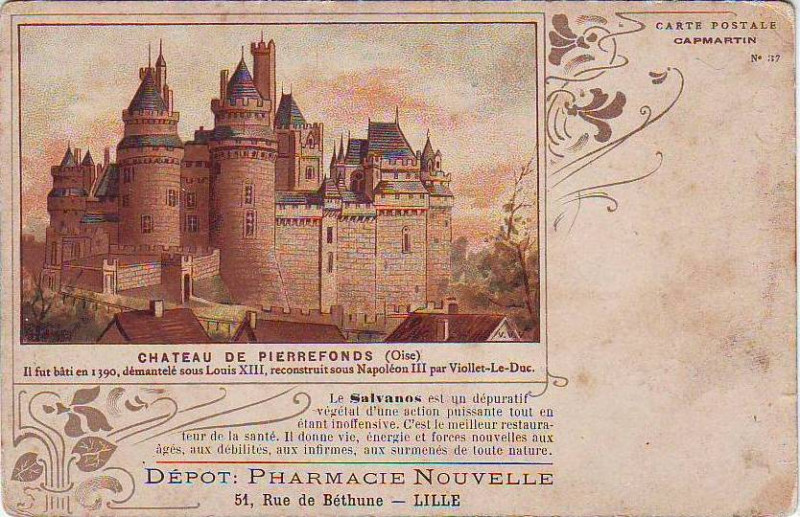 Carte postale ancienne Capmartin N 37 (b)