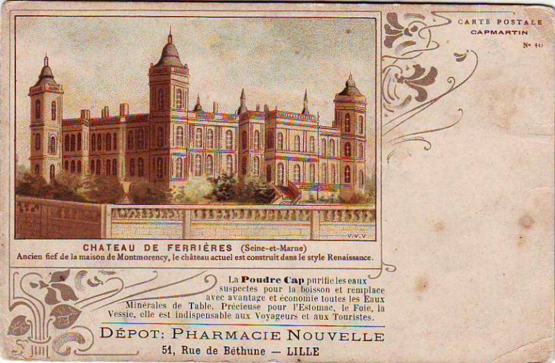 Carte postale ancienne Capmartin N 40 (c)