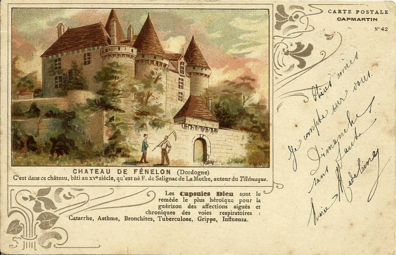 Carte postale ancienne Capmartin N 42
