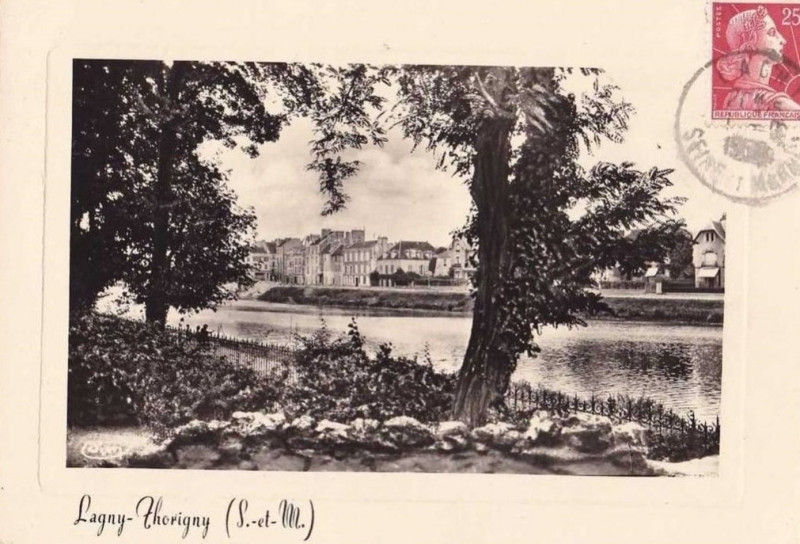 Carte postale ancienne L2447 - Lagny-sur-Marne - Bords de Marne