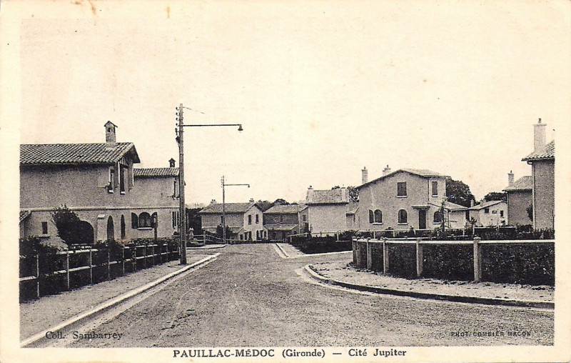 Carte postale ancienne Pauillac - Trompeloup 2