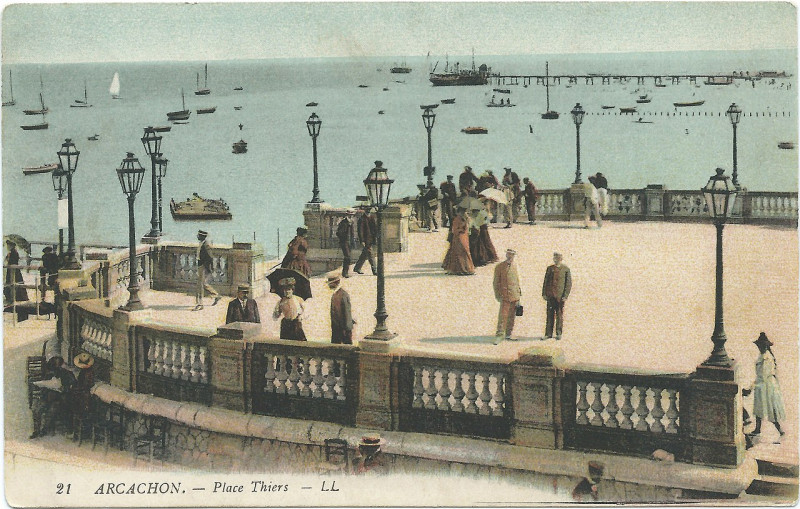 Carte postale ancienne Arcachon postcard