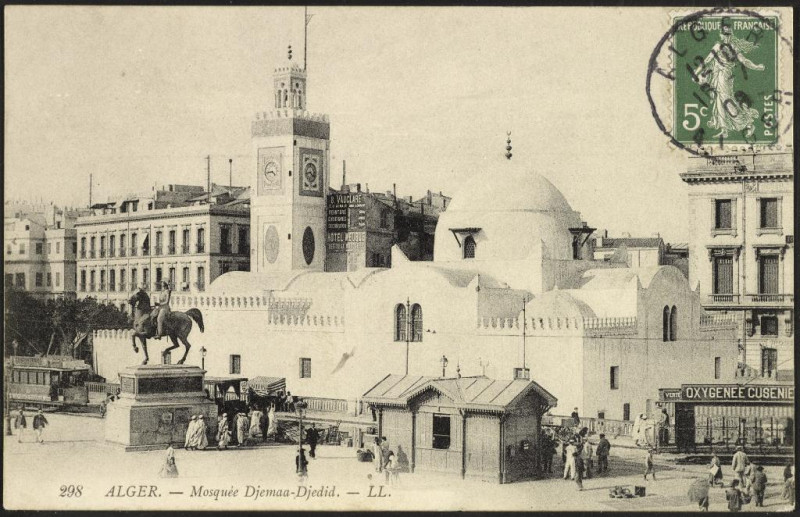 Carte postale ancienne Djemaa-Djedid MosqueGRI