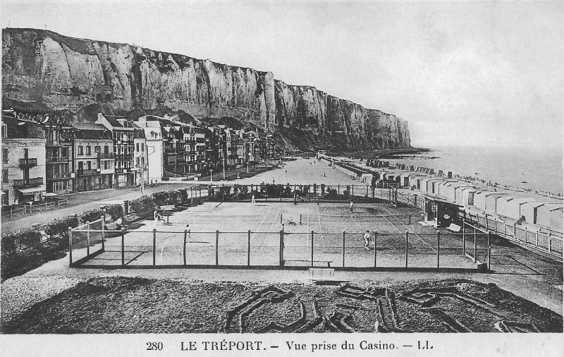 Carte postale ancienne Le Tréport postcard