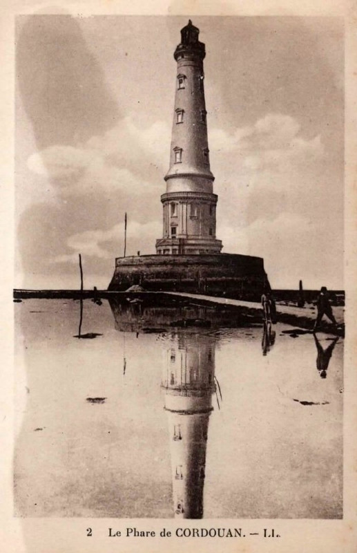 Carte postale ancienne Le Verdon - phare de Cordouan 6