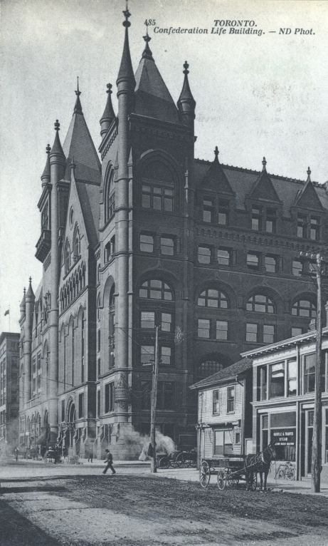 Carte postale ancienne Confederation Life Building Neurdein Frères