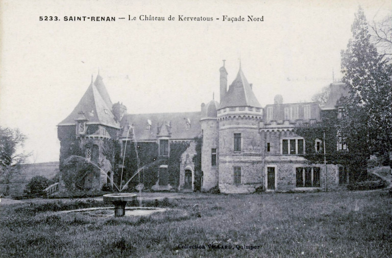 Carte postale ancienne Kervéatoux Plouarzel Villard à Plouarzel