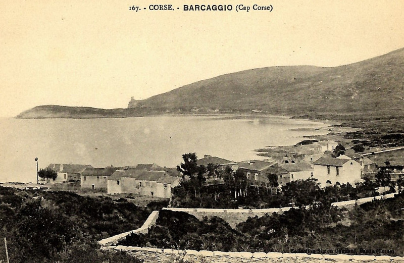 Carte postale ancienne Barcaggio- 3 à Ersa
