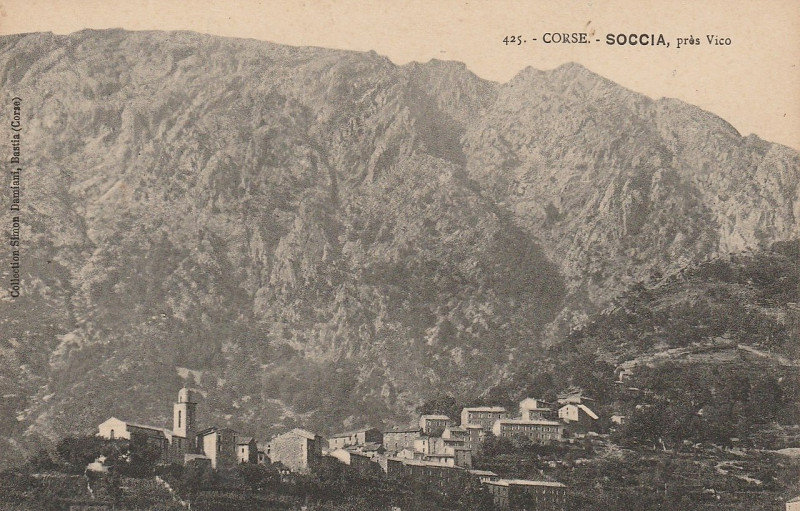 Carte postale ancienne Soccia 1 à Soccia