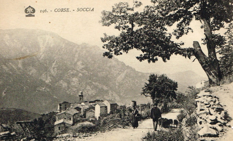 Carte postale ancienne Soccia 3 à Soccia