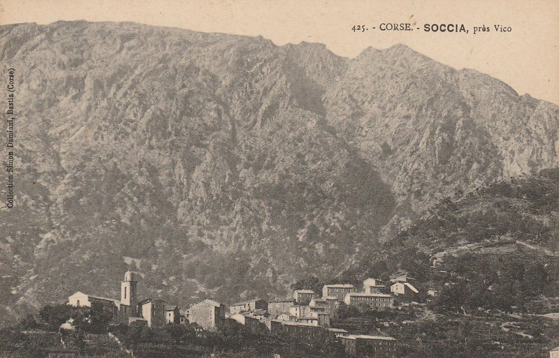 Carte postale ancienne Soccia 6 à Soccia