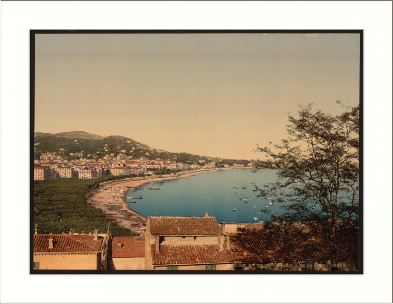 Carte postale ancienne 1175 From Mont Chevalier Can 1890-05924u à Cannes