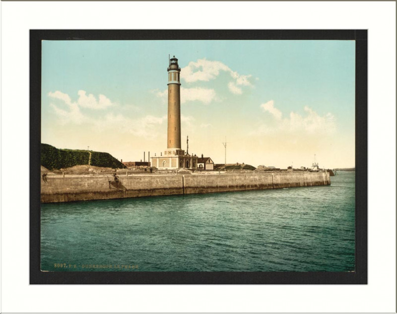 Carte postale ancienne The lighthouse Dunkirk France à Dunkerque