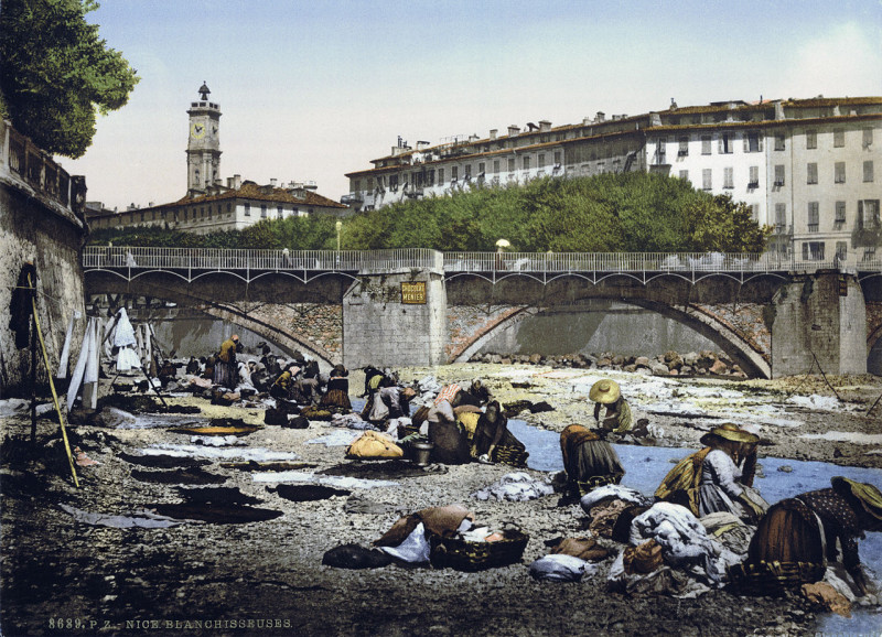 Carte postale ancienne Bugadières