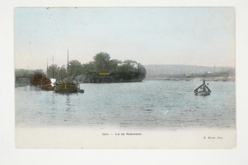 Carte postale ancienne Issy - Ile de Robinson  à Issy-les-Moulineaux
