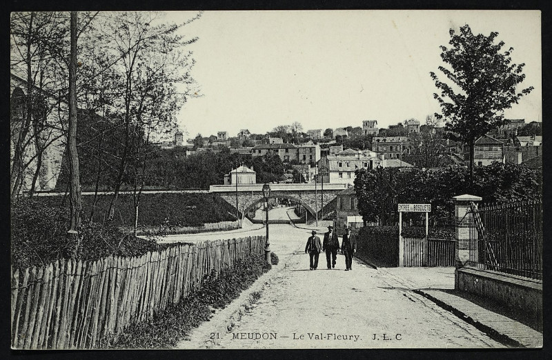Carte postale ancienne Le Val-Fleury à Meudon