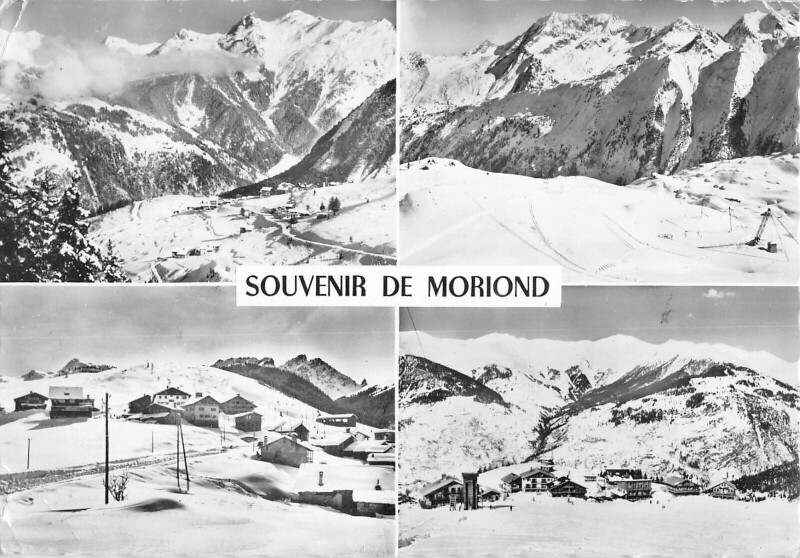 Carte postale ancienne Souvenir De Moriond