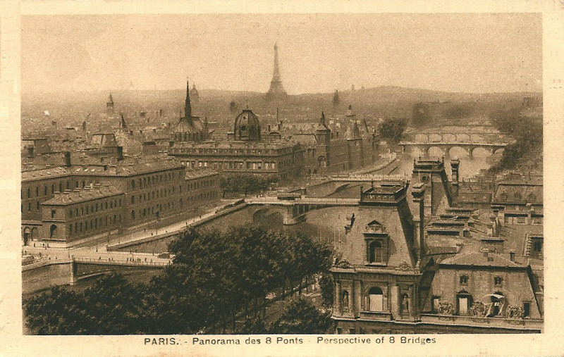 Carte postale ancienne Paris-postcard-A.Leconte-15
