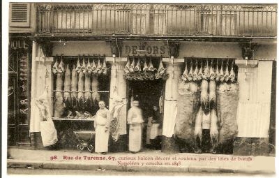 Carte postale ancienne Rue de turenne 67