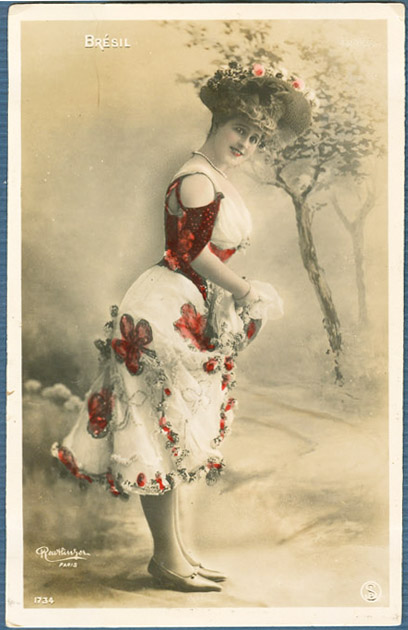 Carte postale ancienne Reutlinger Brésil
