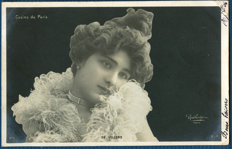 Carte postale ancienne Reutlinger de Villers 1904