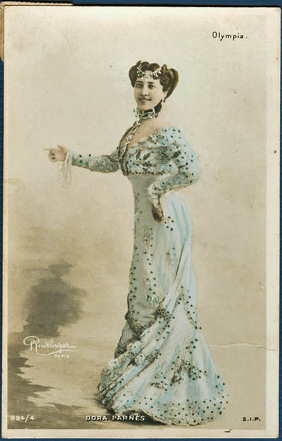 Carte postale ancienne Reutlinger Dora Parnes 1906