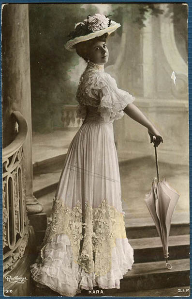 Carte postale ancienne Reutlinger Kara 1907